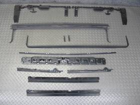 A1407840270 Mercedes-benz 94-99 W140 Sedan Sunroof Track Angle Sliding Bracket Trim Panel Set Oem
