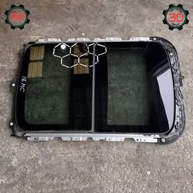 Mini 7305958-20 15-23 Cooper Front Rear Panoramic Sunroof Moonroof Glass Assembly Black Oem