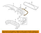 Mn159390 Mitsubishi Oem Cover Weatherstrip