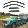 Mxwv00018-c10ck88ext Lqqdp Vent Window Visors For Gmc Chevy Extended Cab Half