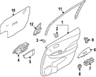 253601ha1c Nissan Door Switch Genuine Jamb Oem