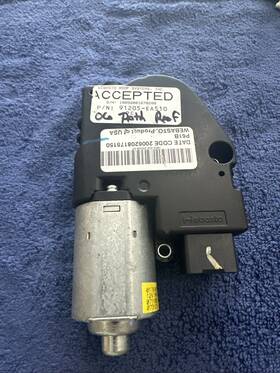 91205-ea510 Nissan 2006 Pathfinder Front Sunroof Moonroof Power Roof Motor Oem