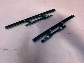 9175130p01 Nissan 300zx Targa Top Roof Wind Deflector Pair 140k Miles Oem