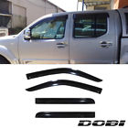 Ns4p01 Fit Nissan Navara Frontier Crew Cab Window Visors Sun Rain