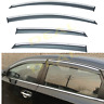 P04-nise2012 Deal Auto Electric Parts Smoke Tint Chrome Trim Vent Shade
