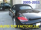 Por-05-11 Porsche Boxster Convertible Top Haartz German Stone Grey Canvas