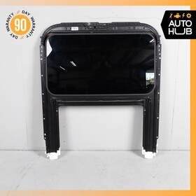 7p58770217f3 Porsche 11-18 Cayenne 958 Hybrid S Sunroof Guide Rail Frame Glass Track Oem