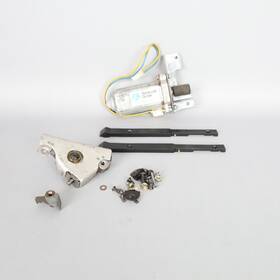 91162401603-c-4975 Porsche 1990-1998 911 964 993 Coupe Sunroof Motor With Angle Gear Oem Used
