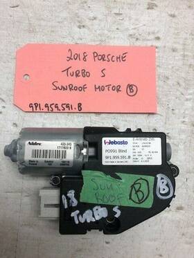 9p1.959.591.b Porsche 9p1959591b 17 18 19 991 Turbo Oem Sunroof Sun Moon Roof Motor
