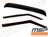 Rgs-mar0312 Unbranded Visor Rain Guards Sunroof Combo Mazda Shink