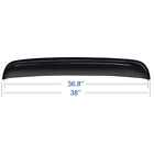Rn9811 Smoke Top Roof Rain Snow Guard Window Visor Deflector For