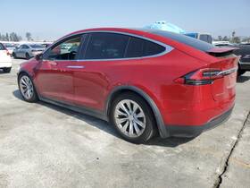 103490200n Tesla 16-20 Oem Model X Rear Left Driver Side Falcon Door Upper Roof Glass