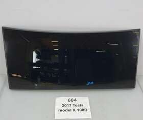 1053883-00-i Tesla 16-20 Oem Model X Rear Right Passenger Side Falcon Door Upper Roof Glass