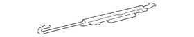 Toyota 63223-35030 Genuine Sunroof Cable