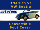 Tpcvw4957 Autotops 1949-1957 Vw Beetle Convertible Top And Plastic Window