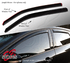 Vswv-fr8892-in Unbranded Vent Shade In Channel Window Visors Ford Ranger Xlt