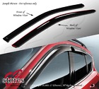 Vswv-tac9504-sc Generic Window Visors Sun Rain