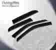 Vwv2-csts0507 Generic Rain Guards Window Visors