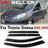 Wd-tsi04 Caraccess Fits Toyota Sienna Acrylic Window Visors Set 848524025334