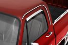 12642 Window Avs Stainless Ventshade Series Deflectors Steel - Pcs 2 Front