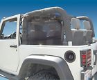 508005 Windstopper Black Jeep Mesh Wind Vertically Screen 87-06 Driven Wrangler