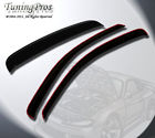 Wsv3-fec9206 Unbranded Ford Econoline In Channel Windows Visor Sun Guard Sunroof