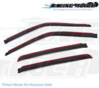 Wv-ff0007-4din Generic Rain Guards In Channel Sun Visor Ford Focus