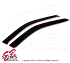 Wv2m-csi9906-cc2p Unbranded Thickness Window Visor Chevy Silverado Crew Cab Front
