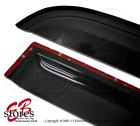 Wv2m-cup0508 Unbranded Outside Mount Visors Wind Rain Guard Chevrolet Uplander Front