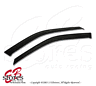 Wv2m-f5001112 Unbranded Thickness Outside Mount Window Visor Rain Guard Fiat