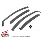Wvi-hya1216-4d Premium Window Visors Model Specific Visor For Hyundai Accent Sedan