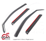 Wvi-mo1417 Premium Window Visors Model Specific Visor For Mitsubishi Outlander