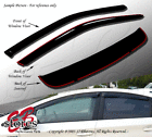 Wvs-gmy9900 Generic Outside Mount Front Rain Guards Visor Sun Roof Combo
