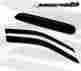 Wvsr-vc300813 Generic Sun Roof Window Visor Wind Guard Out-channel 3pcs 2008-2013 Volvo C30