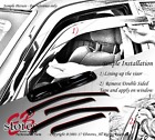 Wvst2-sxa0407 Generic Window Visors Sun Rain