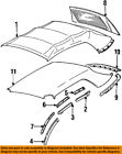 Yr3z7651564aa Ford Oem Mustang Assembly Seal Right