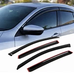 Window Visor Rain Guard 4PCS For Honda Cr-v 2007-2011 Tape-on Dark Smoke. Fixed Price $26.96.