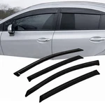 Window Visor Rain Guard 4PCS Kia Forte 2009-2013 Tape-on Dark Smoke. Fixed Price $36.27.