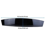 Black Sunroof Front Acrylic Trim For Mercedes-benz GLC43 Amg 3.0L V6 Gas 17-22. Fixed Price $131.09.