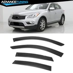 Fits 14-17 Infiniti QX50& 08-12 EX35 4PCS Window Visors Acrylic Rain Sun Guards. Fixed Price $27.66.