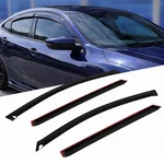 Window Visor Rain Guard 4PCS Suzuki Forenza 2004-2008 Tape-on Dark Smoke. Fixed Price $27.95.