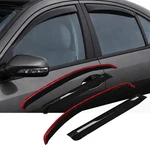 Window Visor Rain Guard 4PCS Ford E-150 E-250 Econoline 1992-2006 In-channel. Fixed Price $39.97.