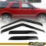 Fits 95-05 Chevy Blazer Gmc Envoy Jimmy Acrylic Window Visors Rain Guard 4PC Set. Fixed Price $27.95.