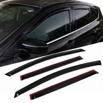 Window Visor Rain Guard 4PCS For Toyota Camry 2012-2014 Tape-on Dark Smoke. Fixed Price $31.88.