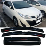 For 12-18 Toyota Yaris Hatchback 4DR Window Visor Vent Guard Shade Deflector. Fixed Price $41.39.