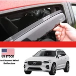 Volvo XC60 2019-2025 Channel Wind Deflectors Sun Visors Rain Guards 4PCS. Fixed Price $109.95.
