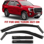 Rain Guards Vent Visors Shade For 2021-2026 Gmc Yukon. Fixed Price $62.99.