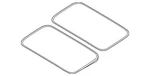 Genuine Mazda Sunroof Glass BDTT-69-810. Fixed Price $285.12.