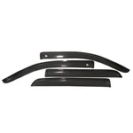 Black Horse Off Road Tapeon Rain Guards Fit 09-14 Ford F-150 Crew Smoke 14-94155. Fixed Price $58.96.