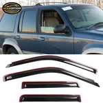 Fits 91-01 Explorer 4DR Channel Window Visors Rain Sun Guard Vent Deflector. Fixed Price $26.88.